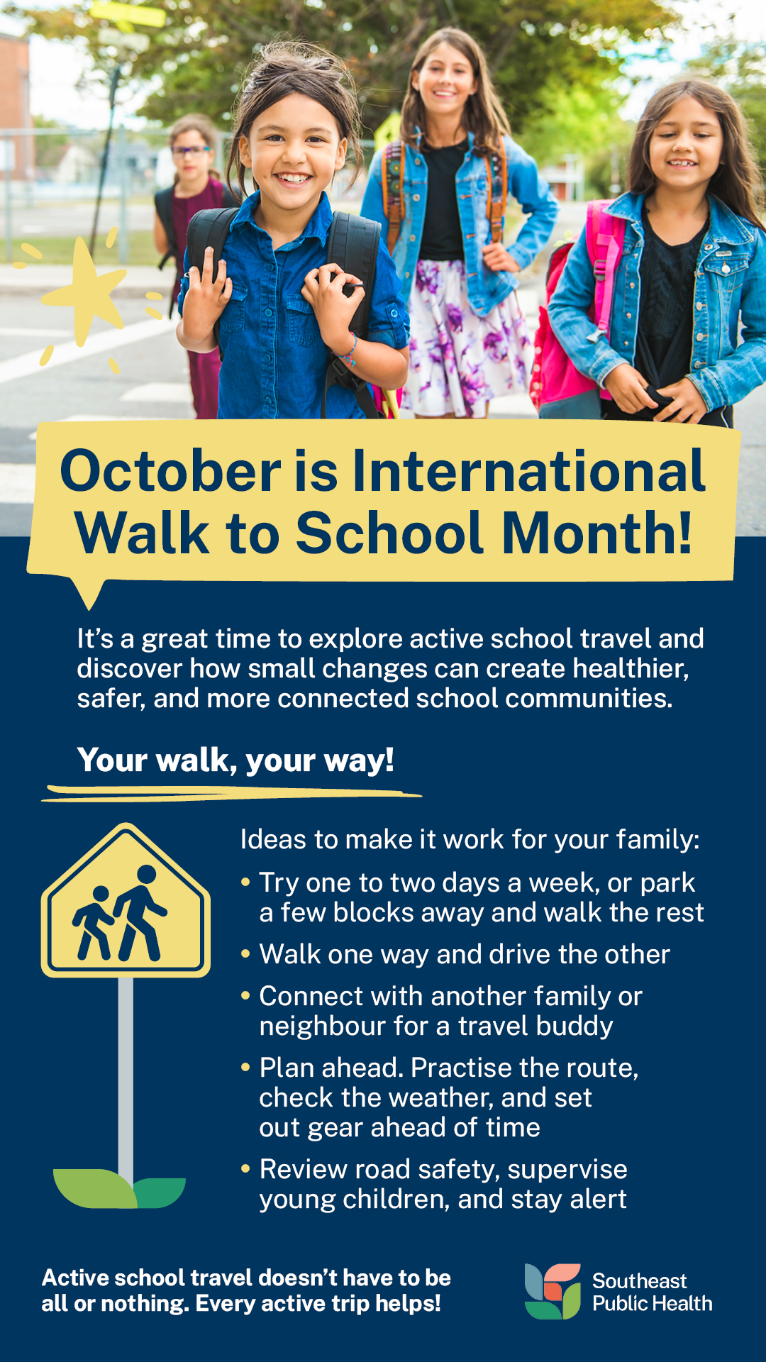 2026 09 16 walk to school Newsletter insert Elementary