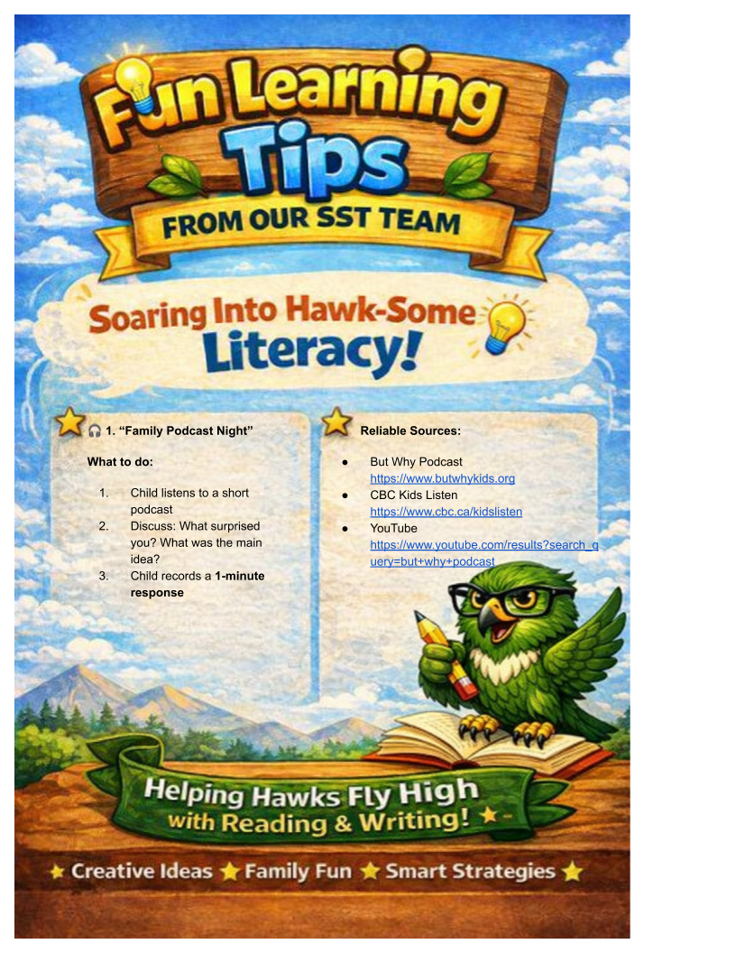 Parent Literacy Activities for Parent Newsletter (1)