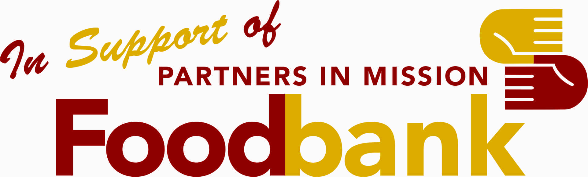 in support of food bank